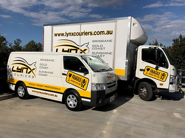 Lynx Couriers New Truck